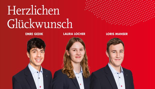 Gratulation zum Lehrabschluss 2026