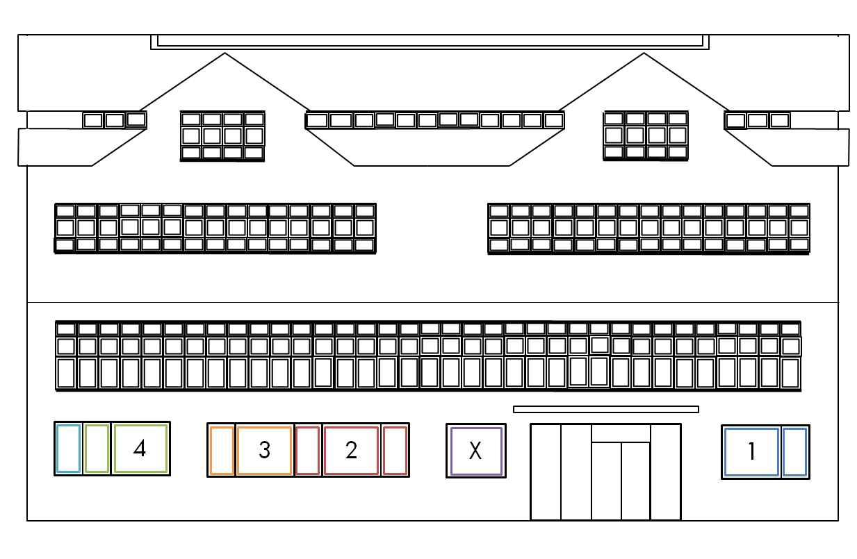 Schaufenster Hauptsitz Plan